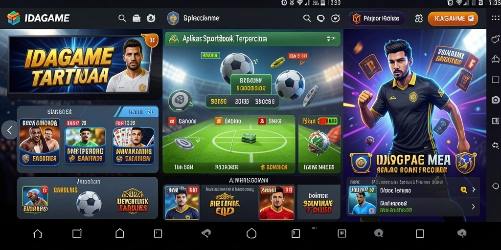 Screenshot menarik dari pengalaman bermain di IDAGAME Sportsbook.