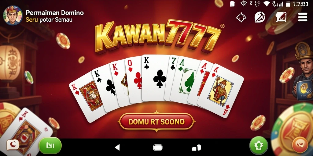 Gameplay seru di KAWAN777 menunjukkan keseruan permainan Domino.