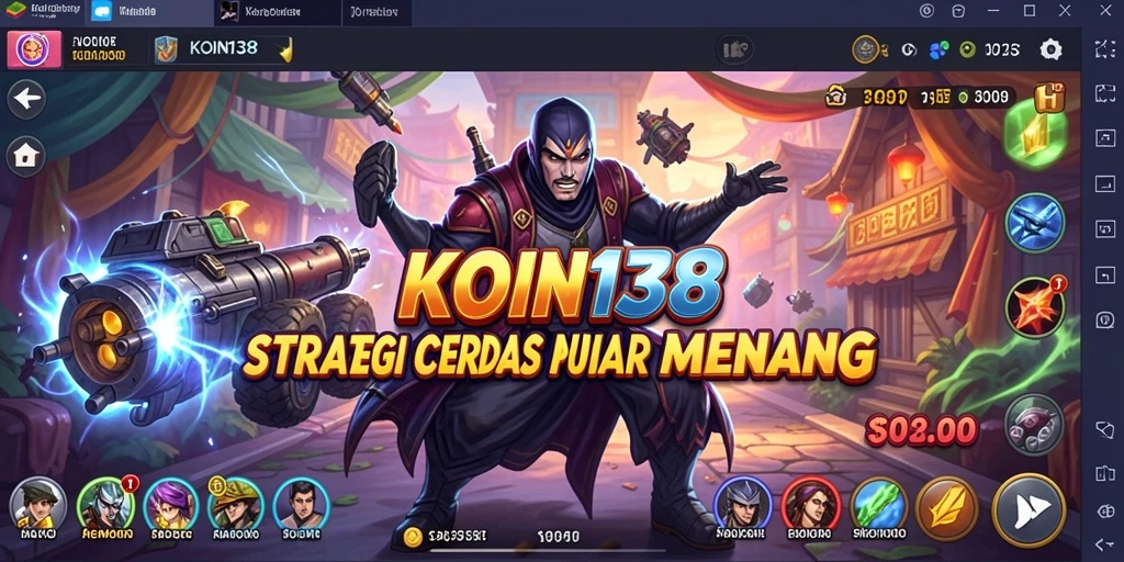 Tampilan gameplay dinamis dan strategi menarik di KOIN138.