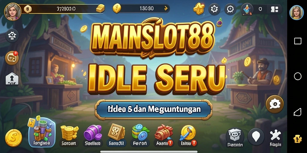 Screenshot gameplay MAINSLOT88 dengan tampilan menarik dan fitur Idle.
