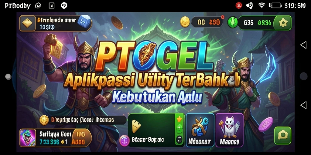 Screenshot PTTOGEL menunjukkan fitur manajemen yang intuitif dan fungsional.