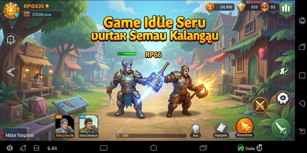 Tampilan gameplay RP66 yang menarik dan menenangkan.