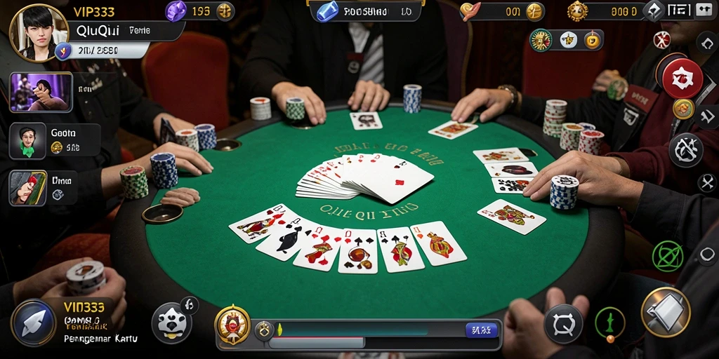 Screenshot gameplay QiuQiu yang seru dan menantang.